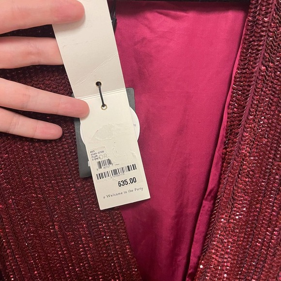 Retrofete Purple Mini Dress - Picture 13 of 14